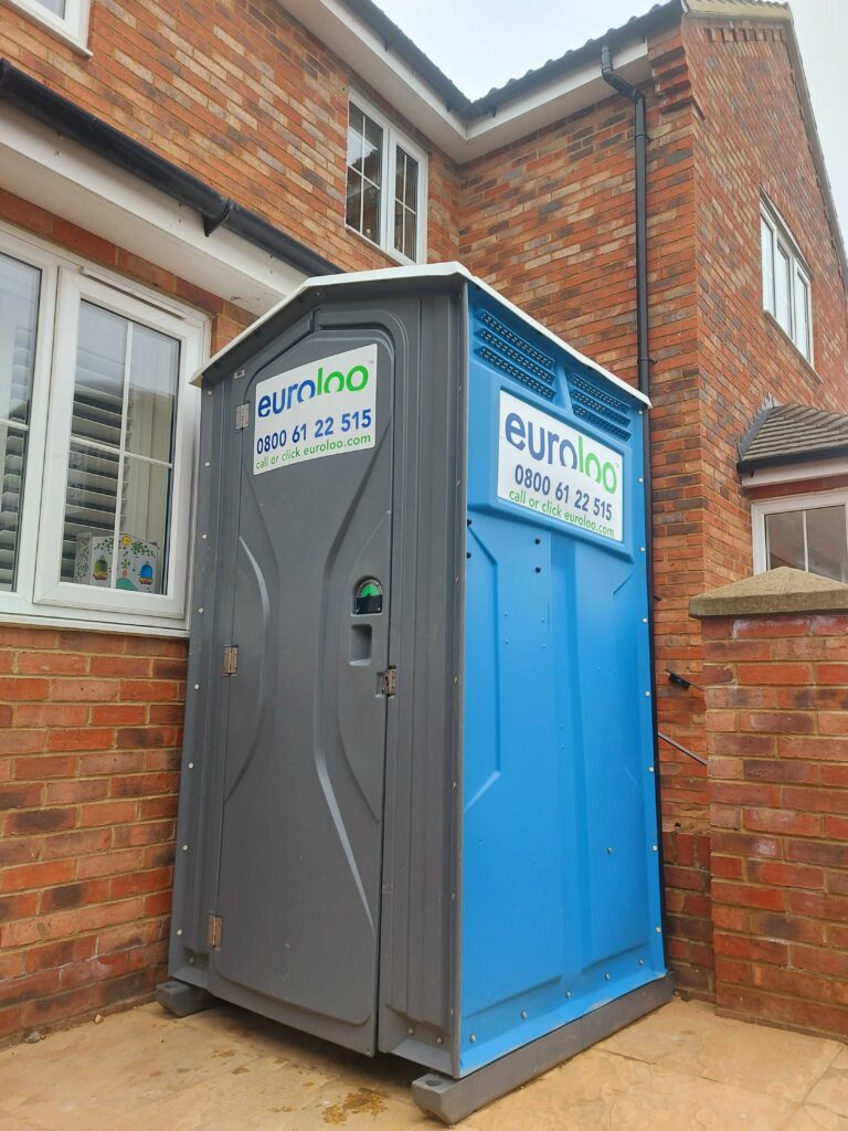 euroloo toilet in corner