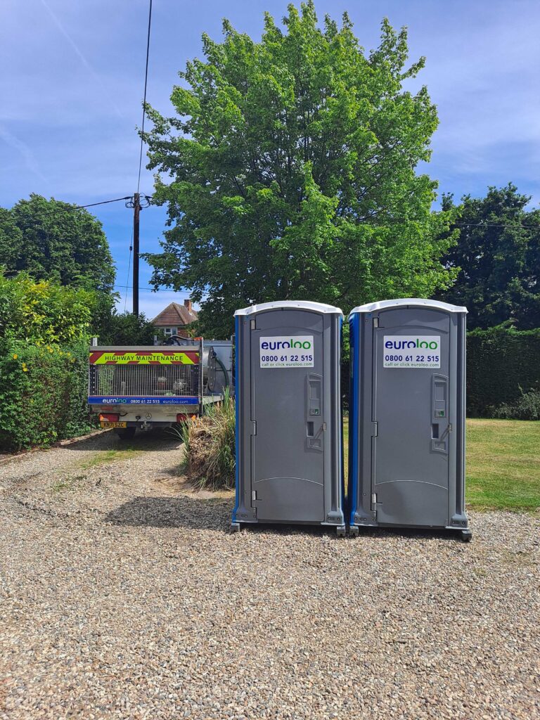 Toilets For Customer Party