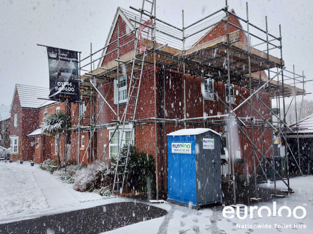 Winter Survival For Portable Toilets - Sustainable. Toilets. Welfare ☀️🌱🚽