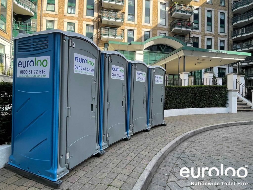 Construction Toilets In London - Sustainable. Toilets. Welfare ☀️🌱🚽