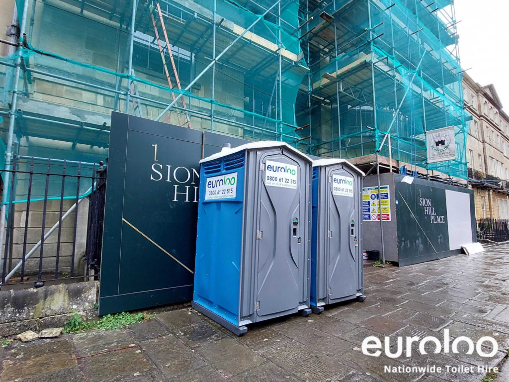 Construction Site Toilet Hire For Construction Site Hygiene #Tradetalk - Sustainable. Toilets. Welfare ☀️🌱🚽