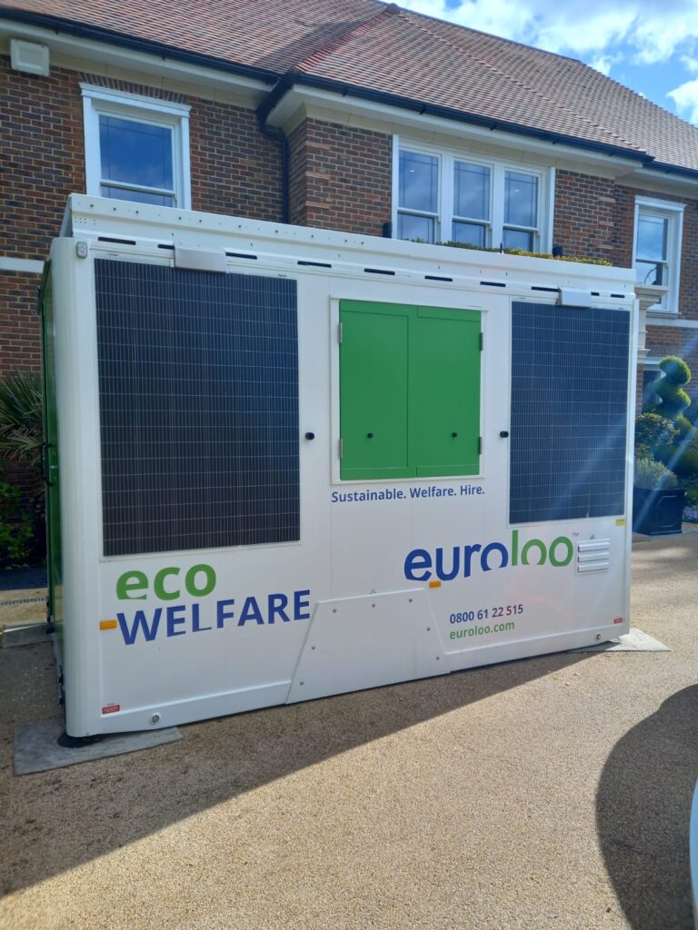 Ecowelfare Unit Outside A Home