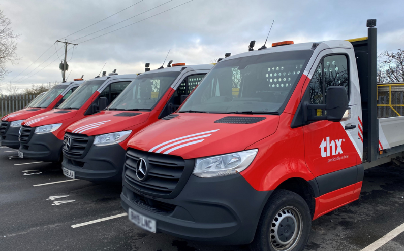 THX UK Fleet of vehicles