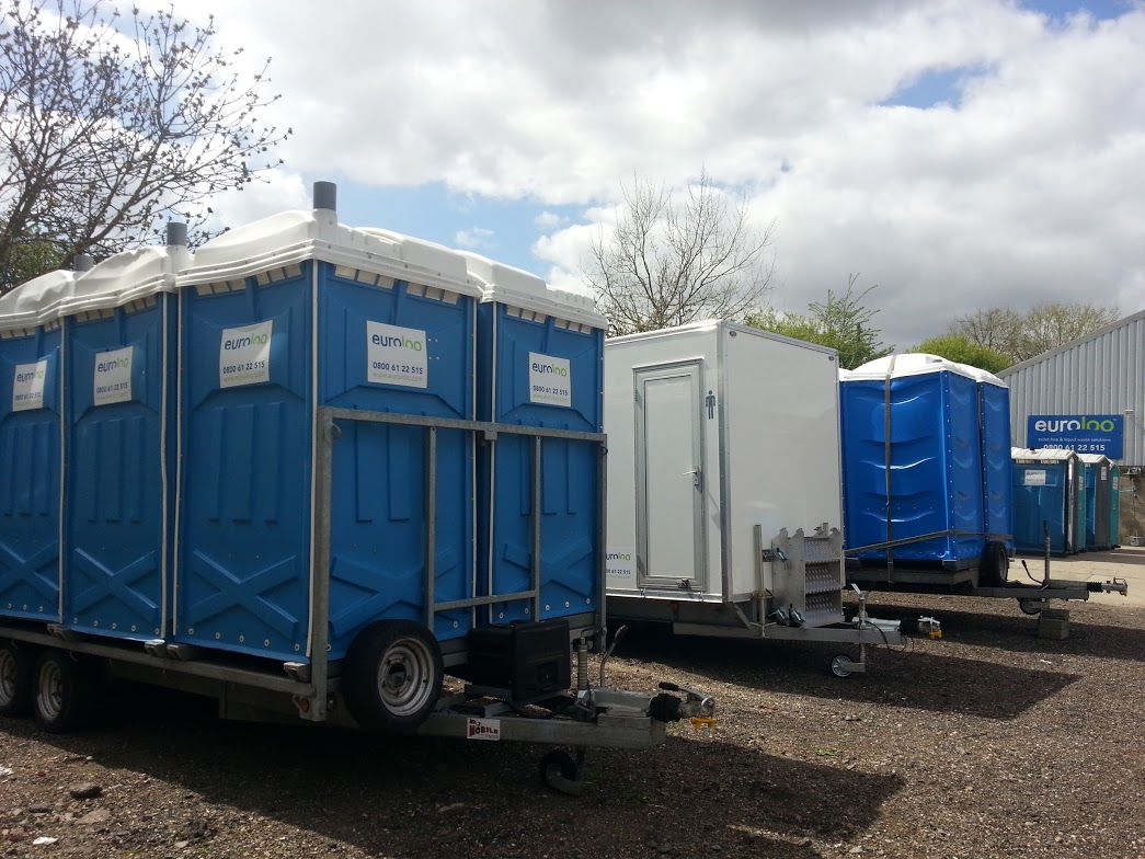 Emergency portable toilets