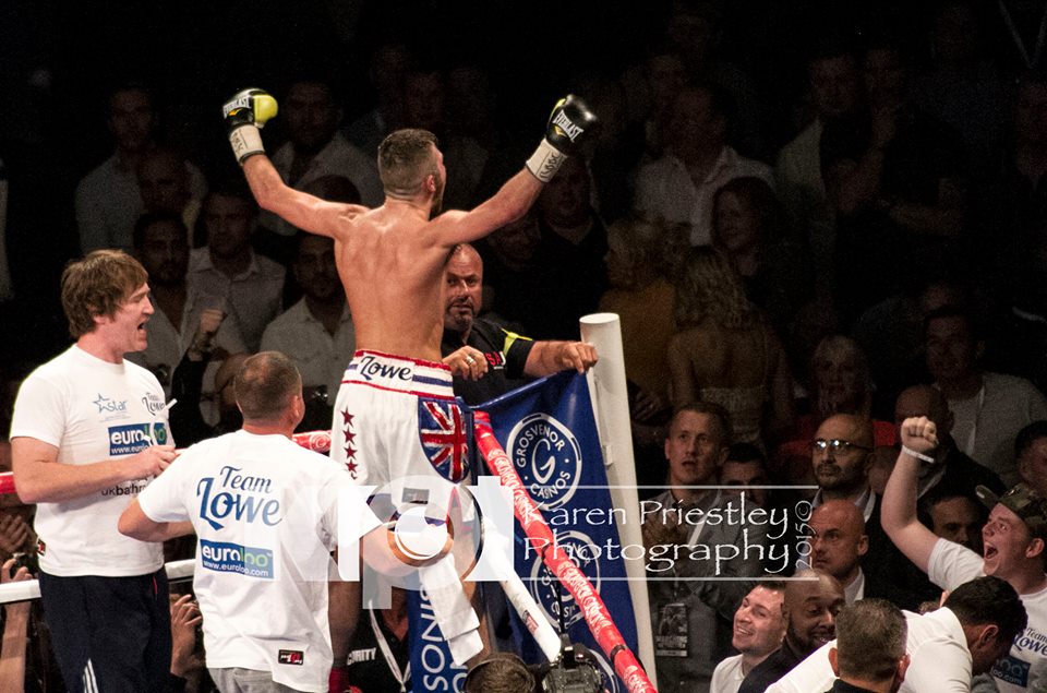 Isaac Lowe new English Featherweight Champion