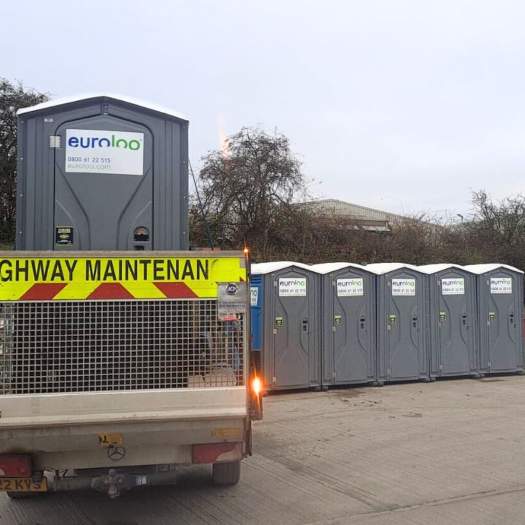 Emergency delivery of toilets