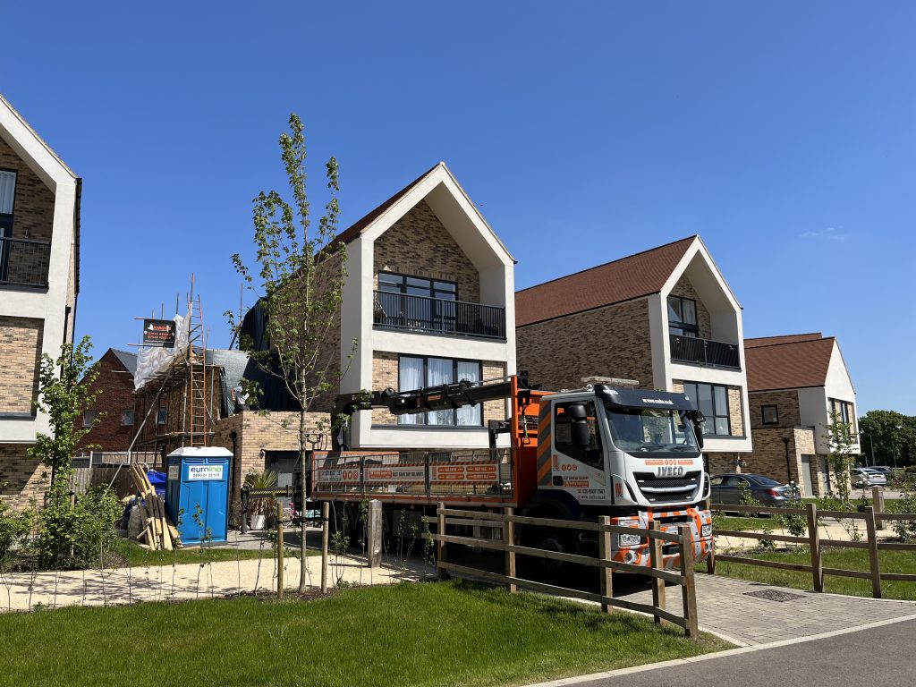Euroloo On A New Build Development Site In The Uk 2025 For Valued Client