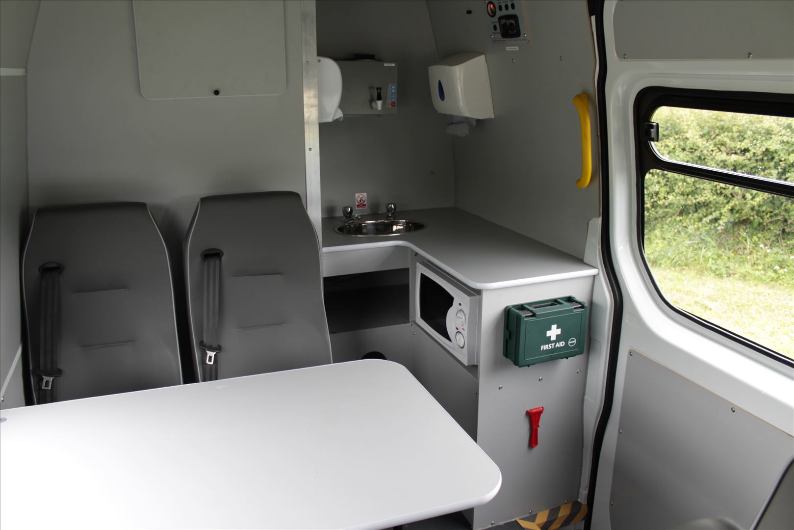 Welfare Mess Van Empty Welfare Mess Van Empty