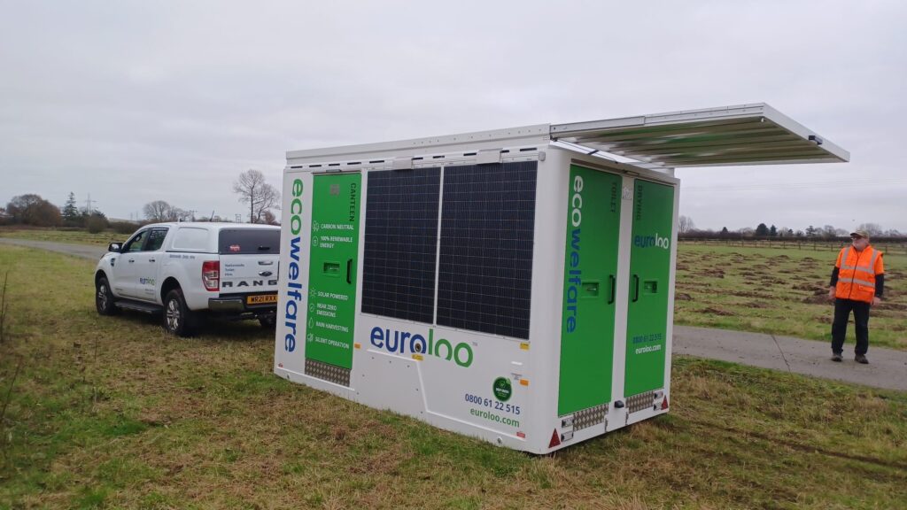 Temporary Welfare Units And Portable Toilets Supporting Bess And Battery Storage Infrastructure Projects
