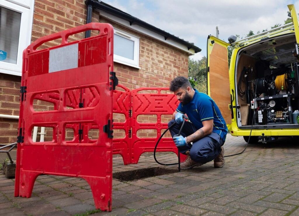 Drainage And Site Services On A Uk Construction Site