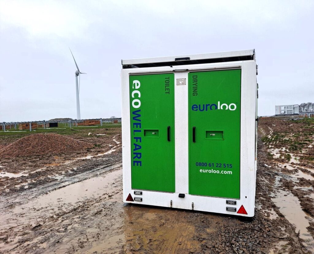Temporary Welfare Units And Portable Toilets Supporting Early Works And Infrastructure Mobilisation Projects
