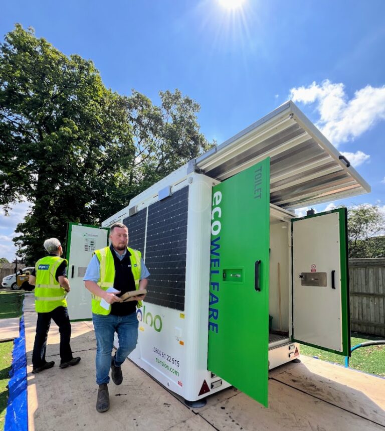 Euroloo Eco Welfare Unit For Sustainable Hire In The Uk