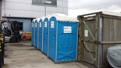 Emergency portable loos