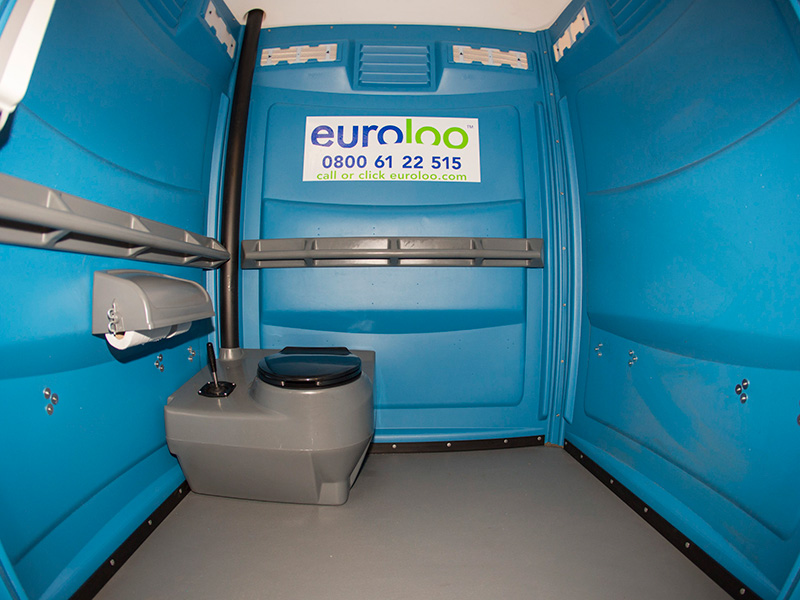 Euroloo Events Disabled Access Portable Toilet Hire - Inside Detail