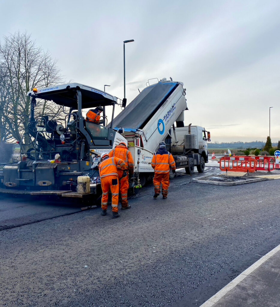 Ec Surfacing Ltd Resurfacing Lorry