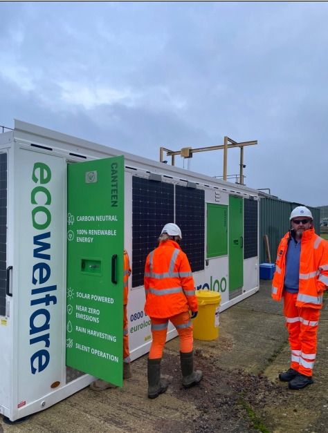 Temporary Welfare Units And Portable Toilets Supporting Specialist Civils And Infrastructure Projects