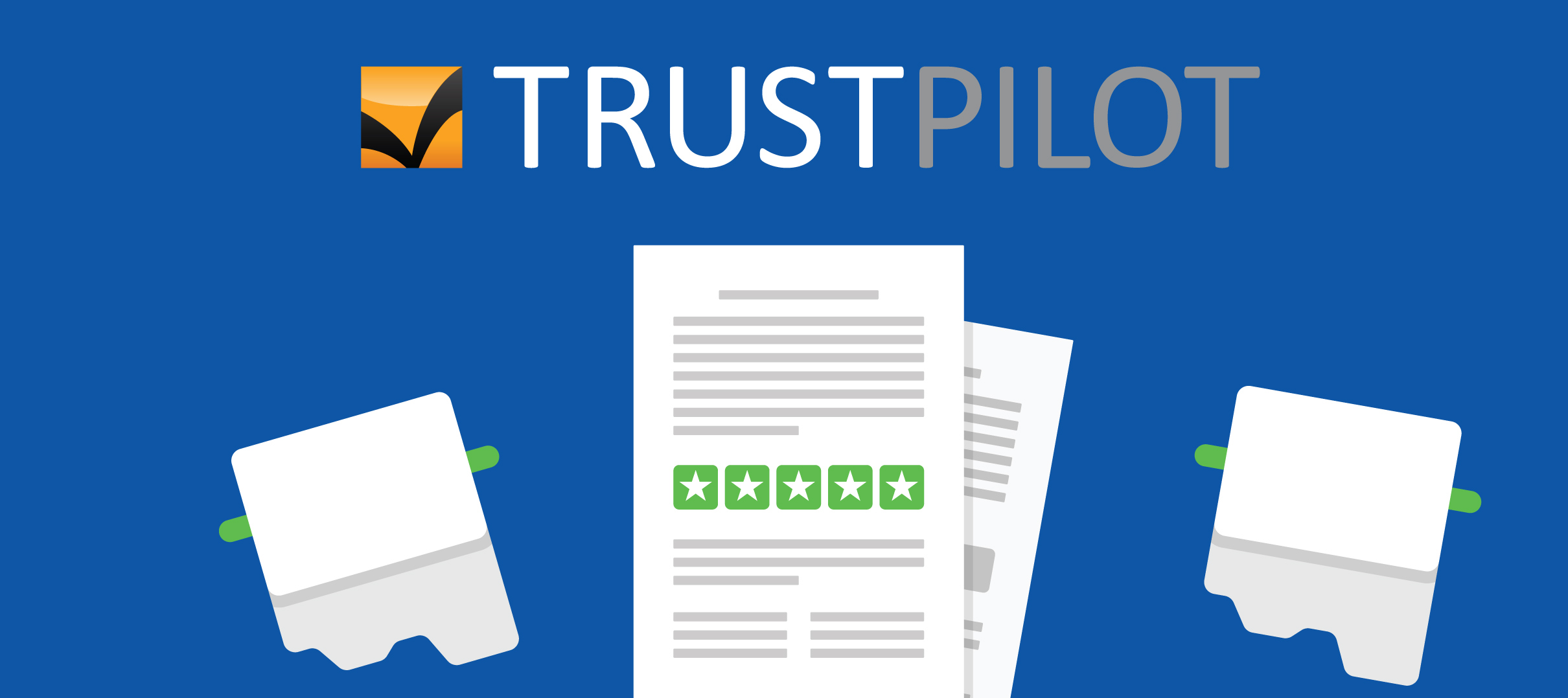 The UK's 1 Rated for Portable Toilet Hire trustpilotreviewbanner